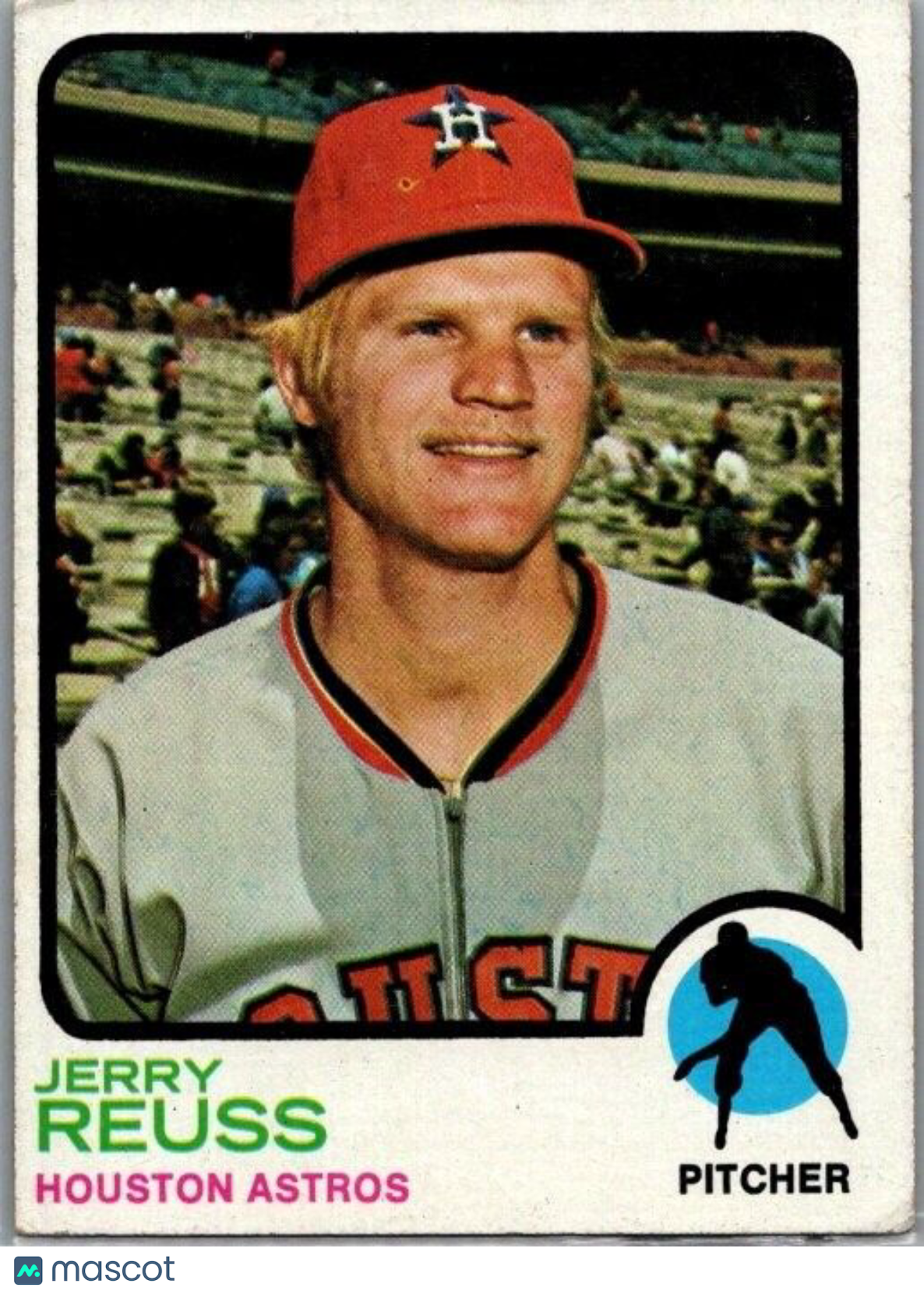 1973 Topps - #446 Jerry Reuss