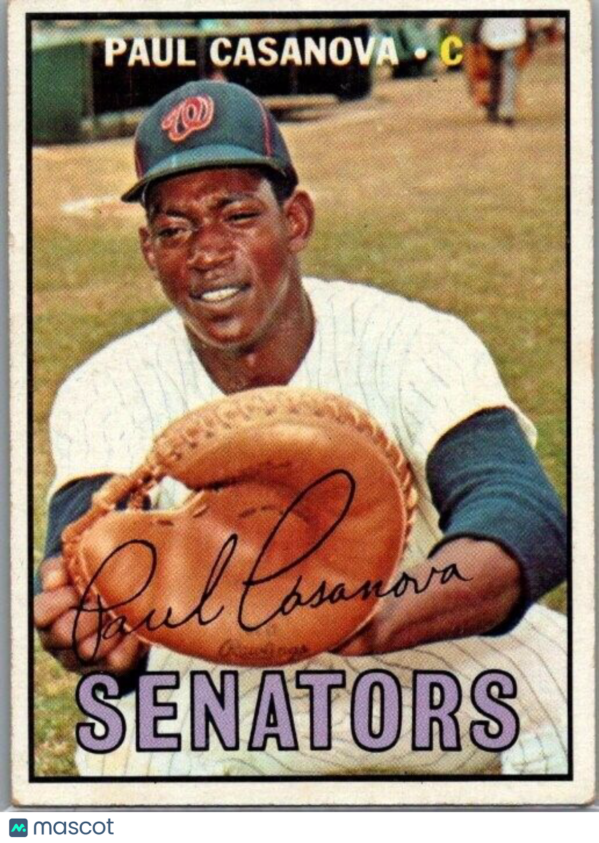 1967 Topps - #115 Paul Casanova (RC)