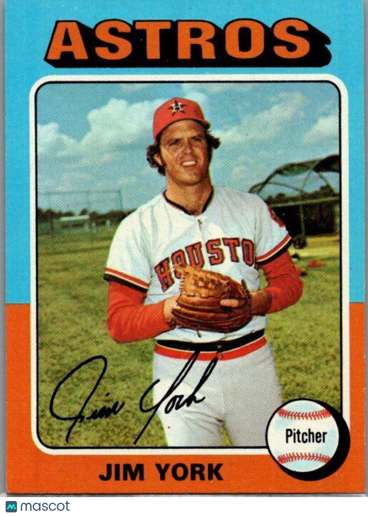 1975 Topps #383 Jim York