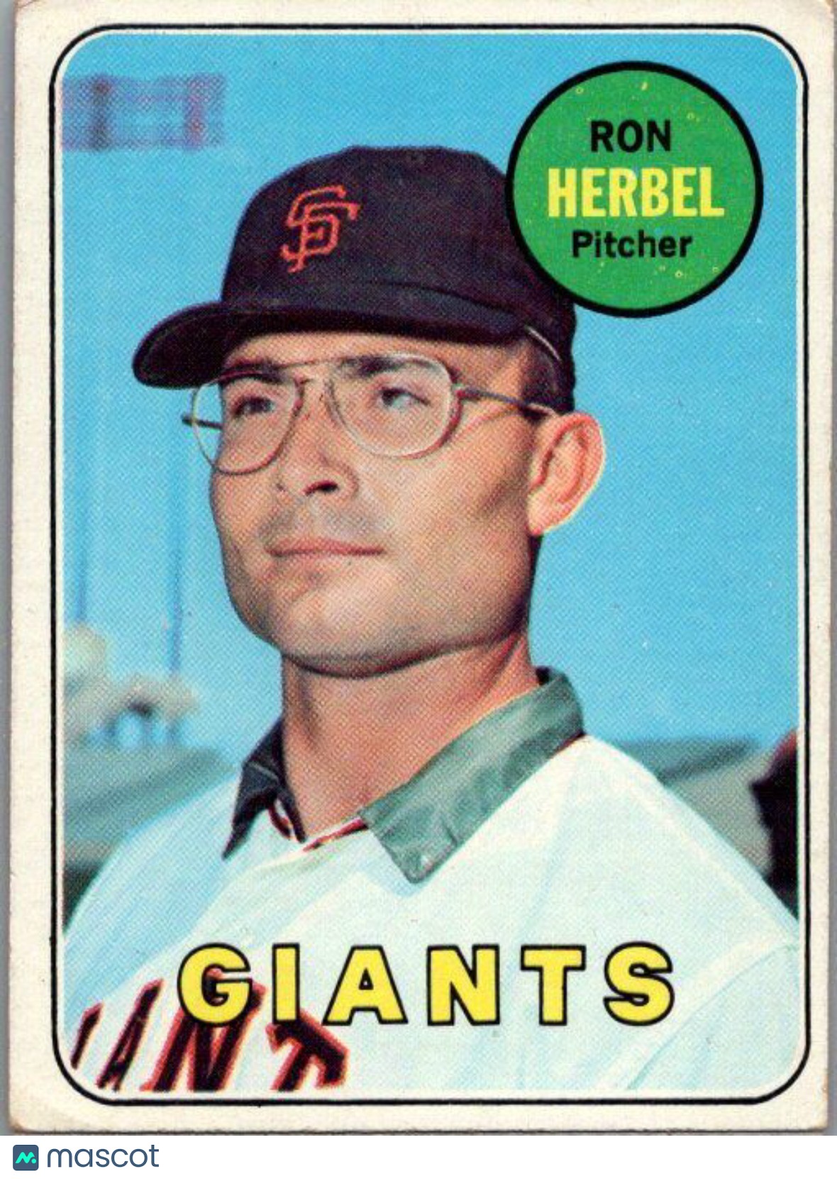 1969 Topps #251 Ron Herbel