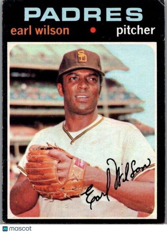 1971 Topps - #301 Earl Wilson