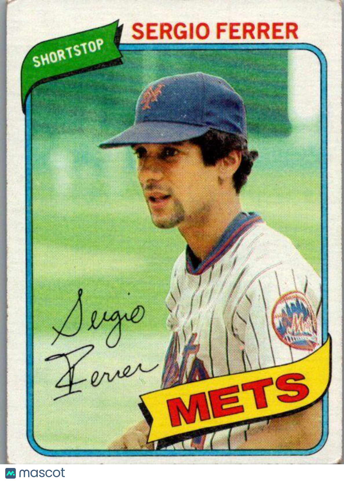 1980 Topps #619 Sergio Ferrer