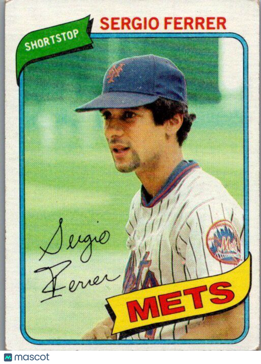 1980 Topps #619 Sergio Ferrer