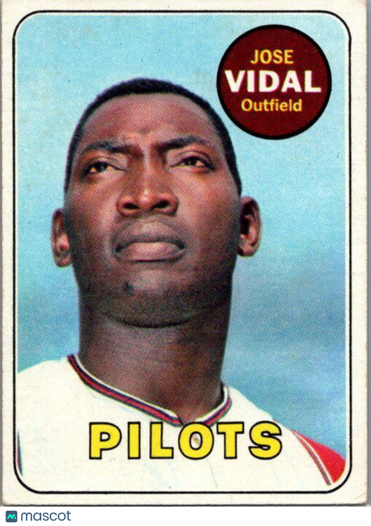 1969 Topps #322 Jose Vidal