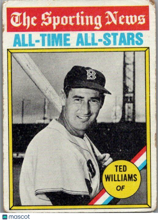 1976 Topps #347 Ted Williams