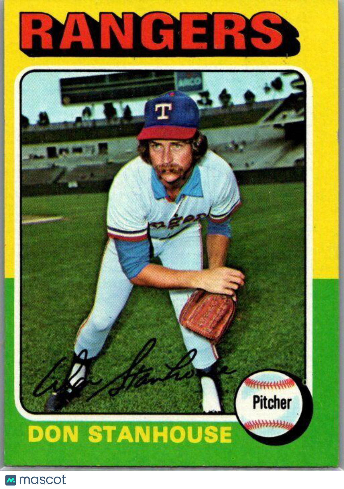 1975 Topps #493 Don Stanhouse