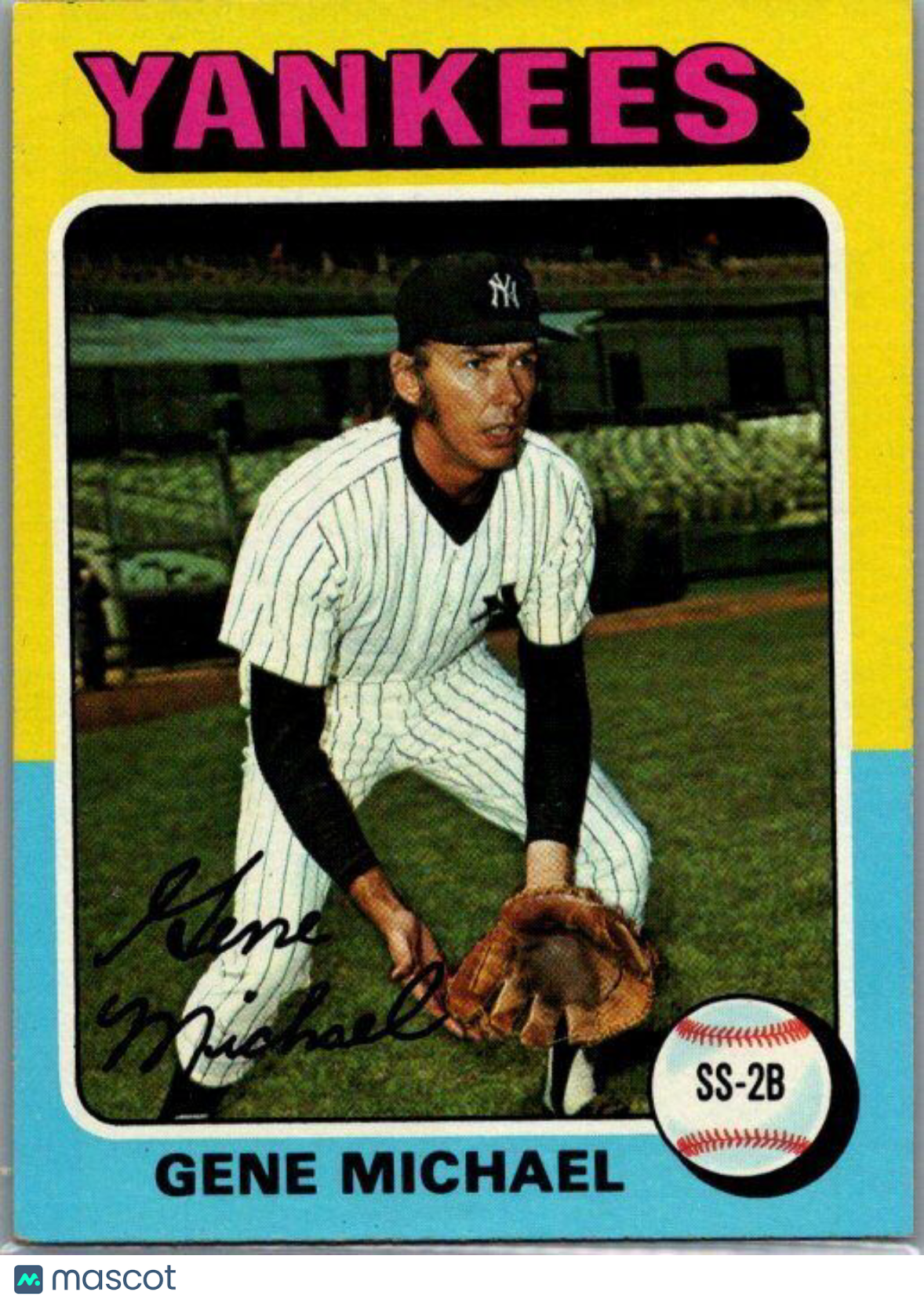 1975 Topps #608 Gene Michael