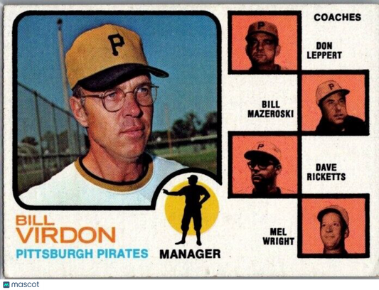 1973 Topps - High Number #517 Bill Virdon