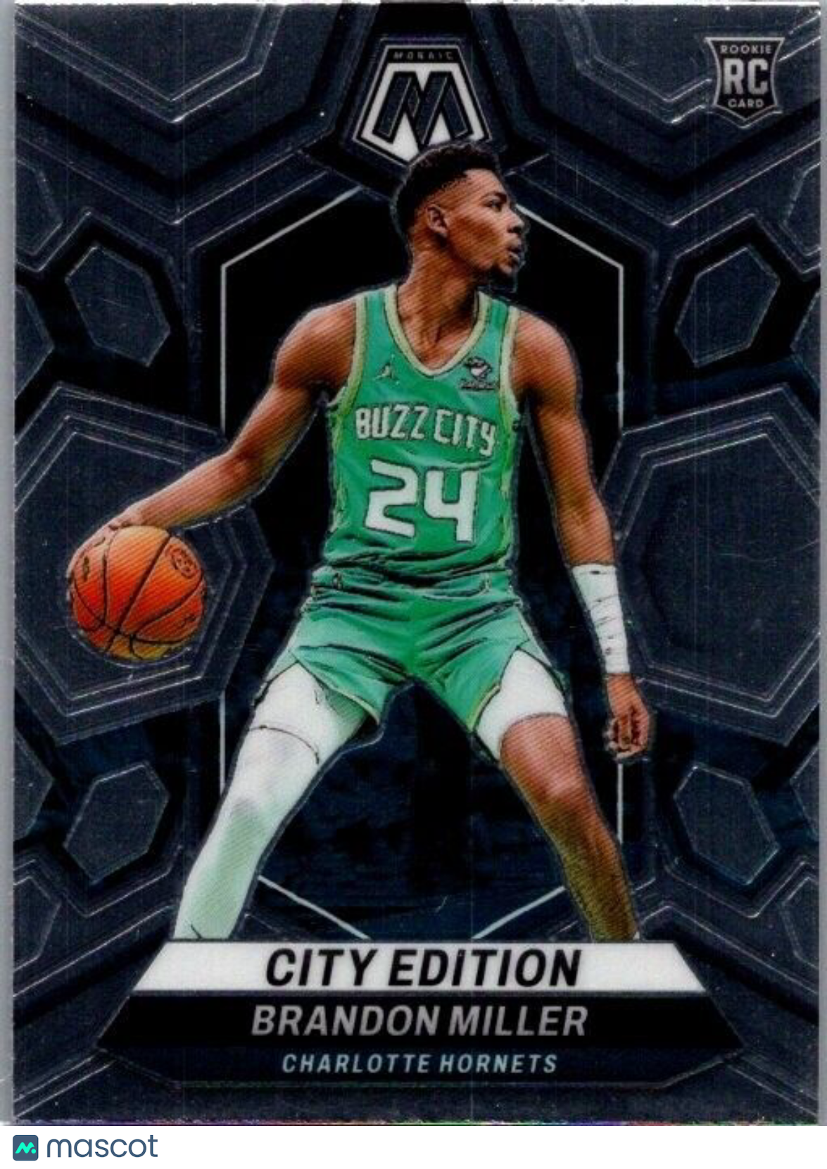 2023-24 Panini Mosaic - City Edition #277 Brandon Miller (RC)