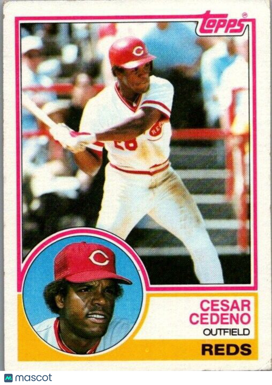 1983 Topps - #475 Cesar Cedeno