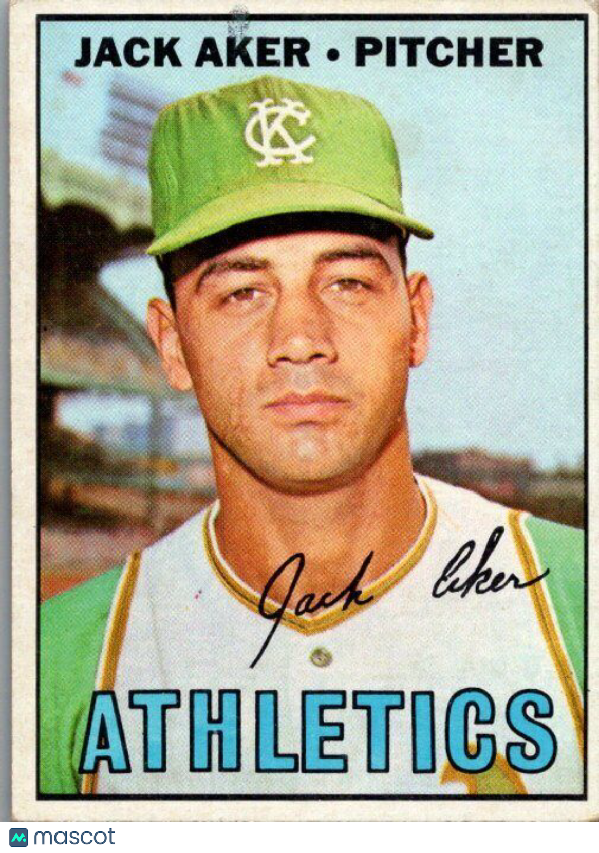 1967 Topps #110 Jack Aker