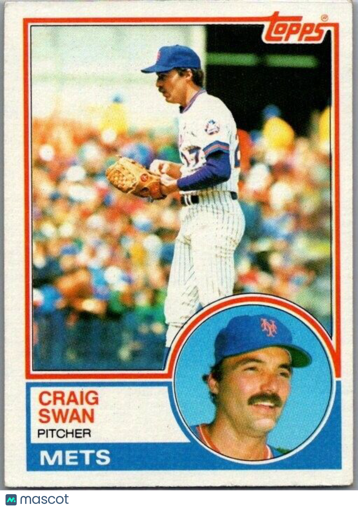 1983 Topps - #292 Craig Swan