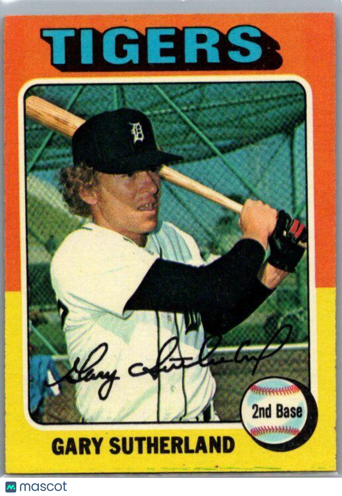 1975 Topps #522 Gary Sutherland