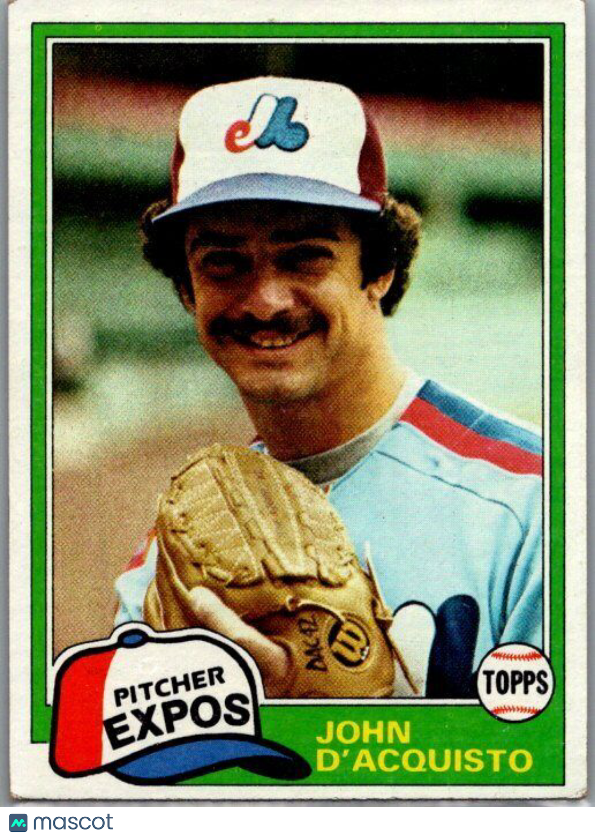 1981 Topps #427 John D'Acquisto