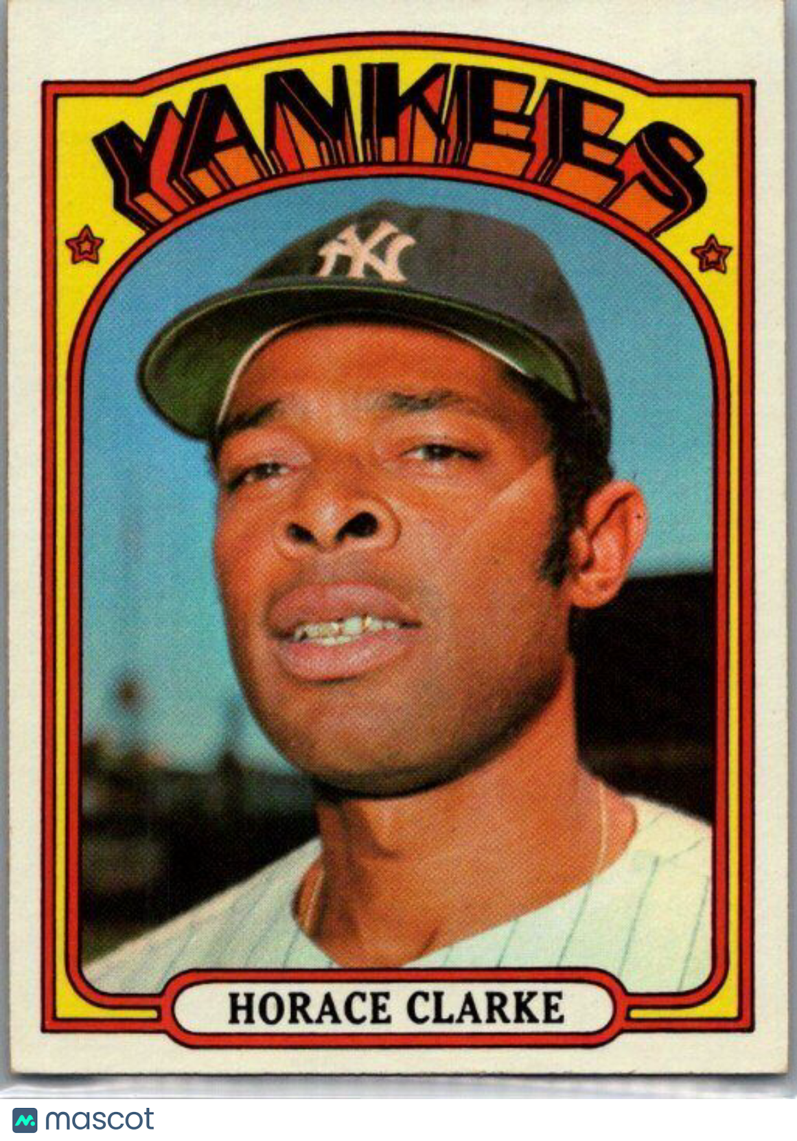 1972 Topps #387 Horace Clarke