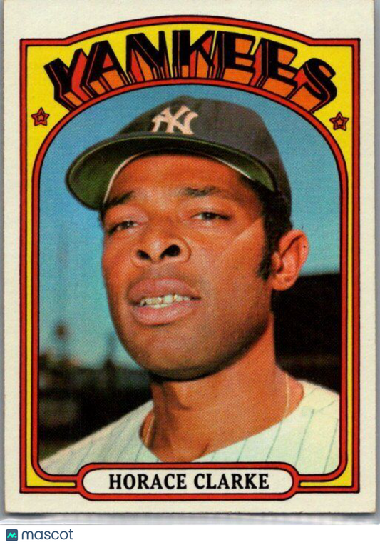 1972 Topps #387 Horace Clarke