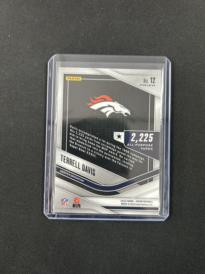 2024 Panini Prizm Silver All Purpose #12 Terrell Davis