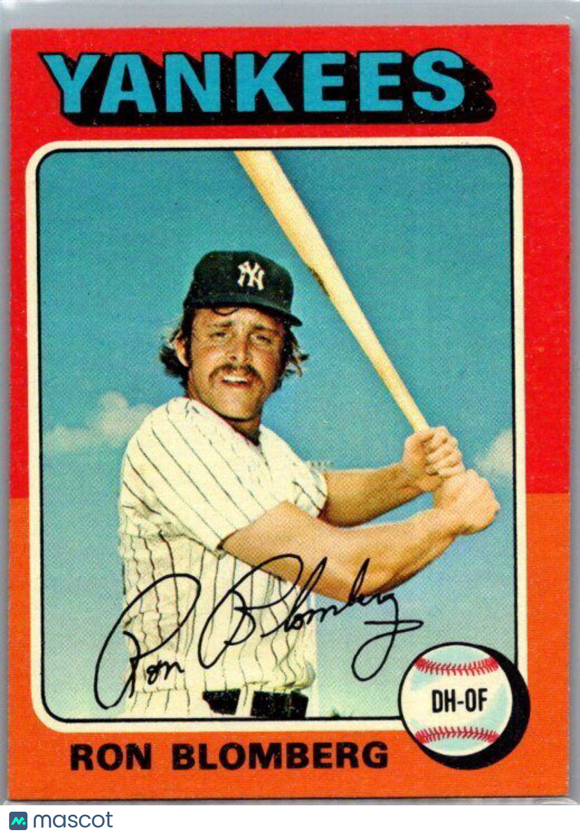 1975 Topps #68 Ron Blomberg