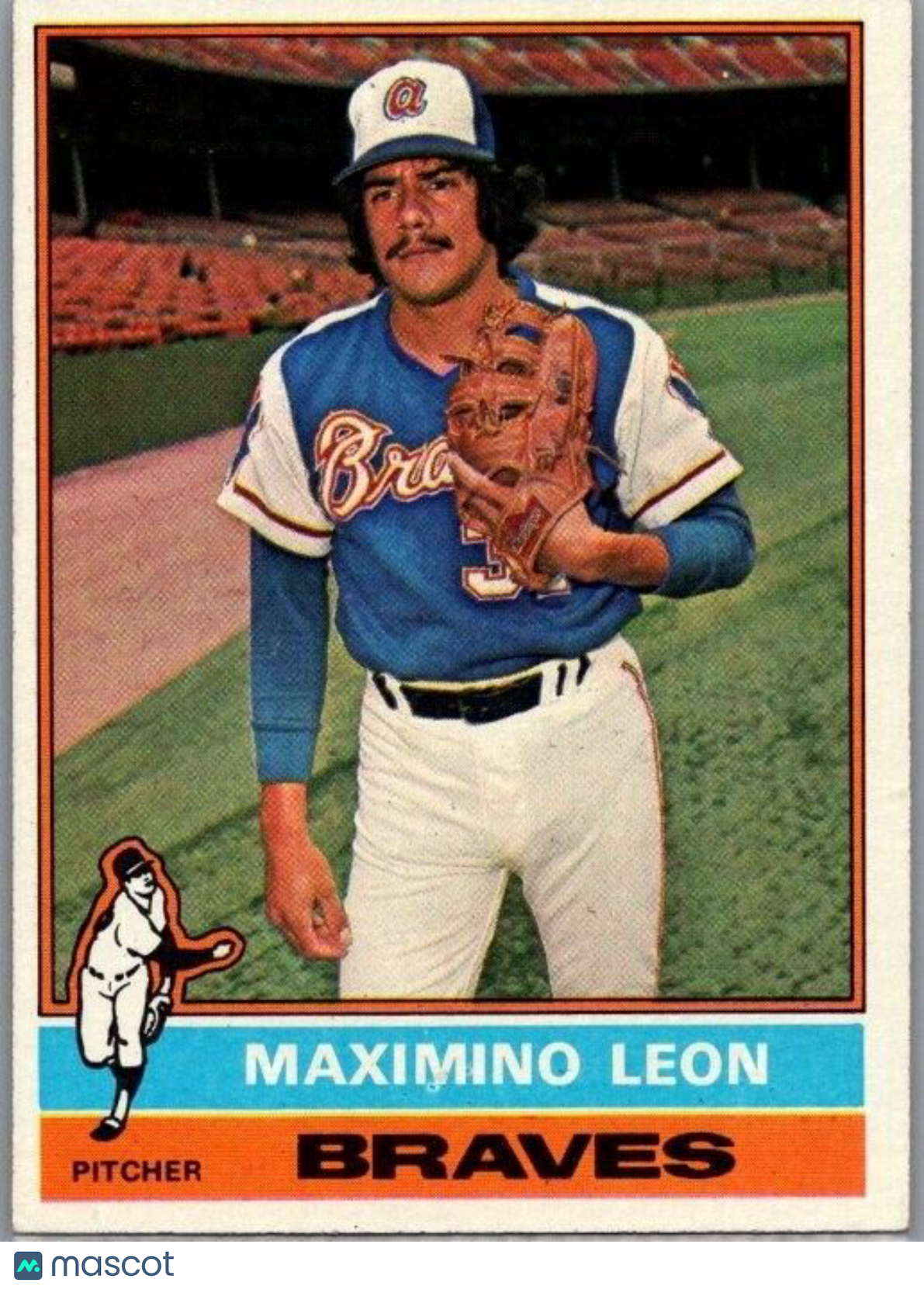 1976 Topps - #576 Max Leon