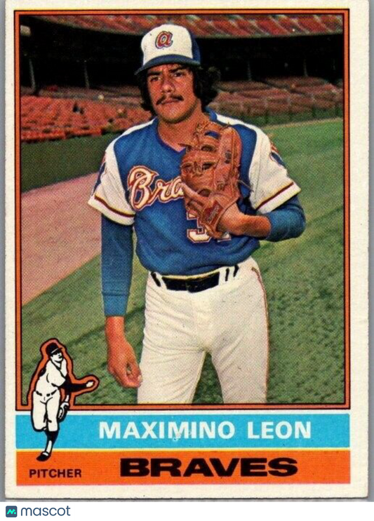 1976 Topps - #576 Max Leon