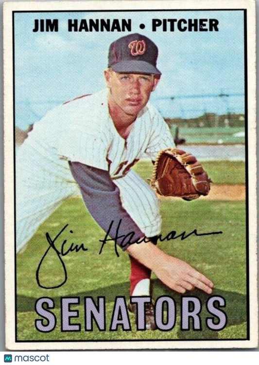 1967 Topps - #291 Jim Hannan