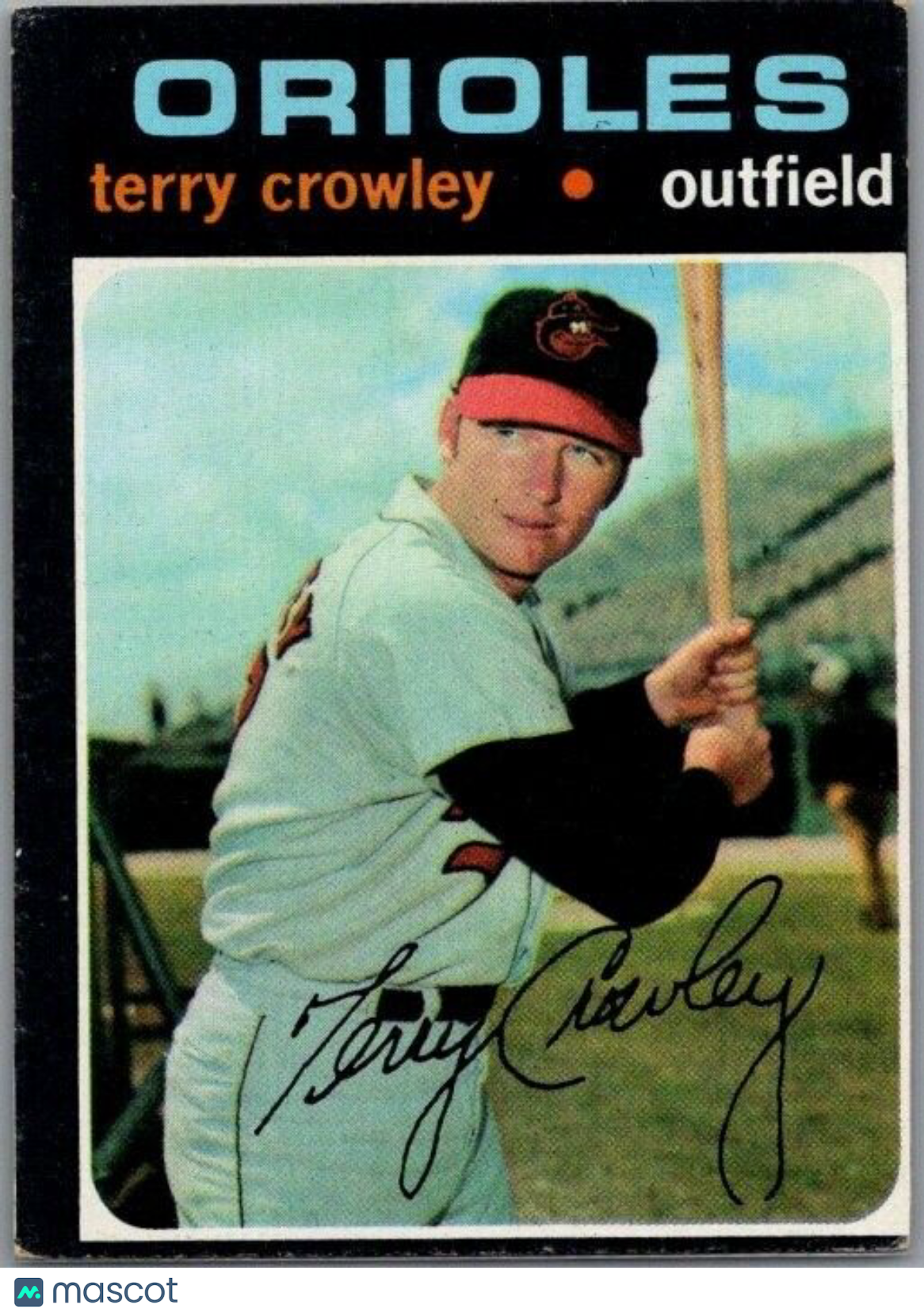 1971 Topps - #453 Terry Crowley