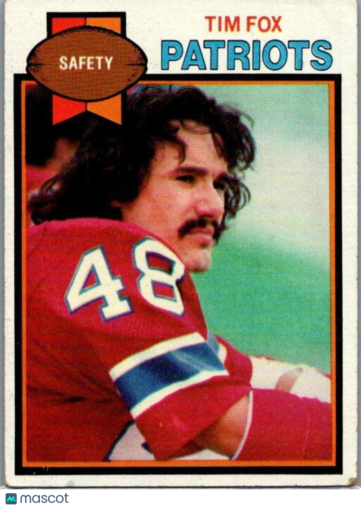 1979 Topps #516 Tim Fox Cream Colored Back