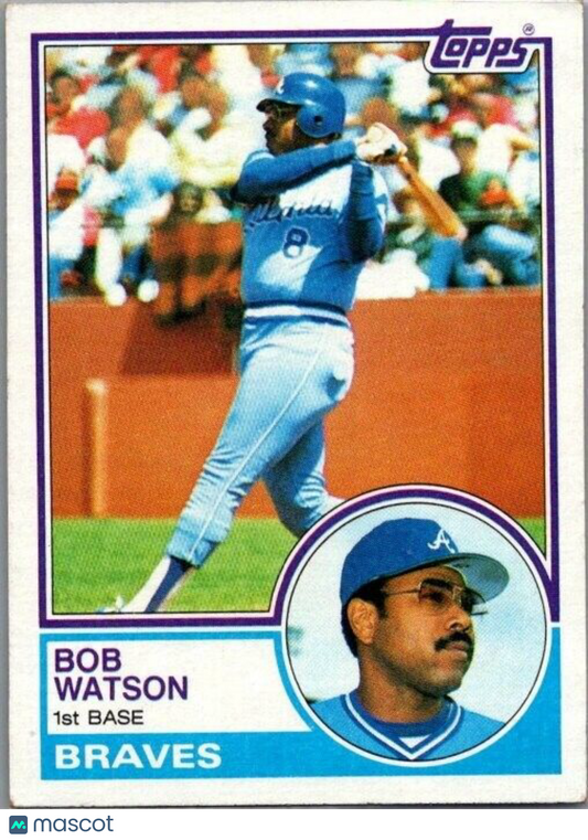 1983 Topps - #572 Bob Watson