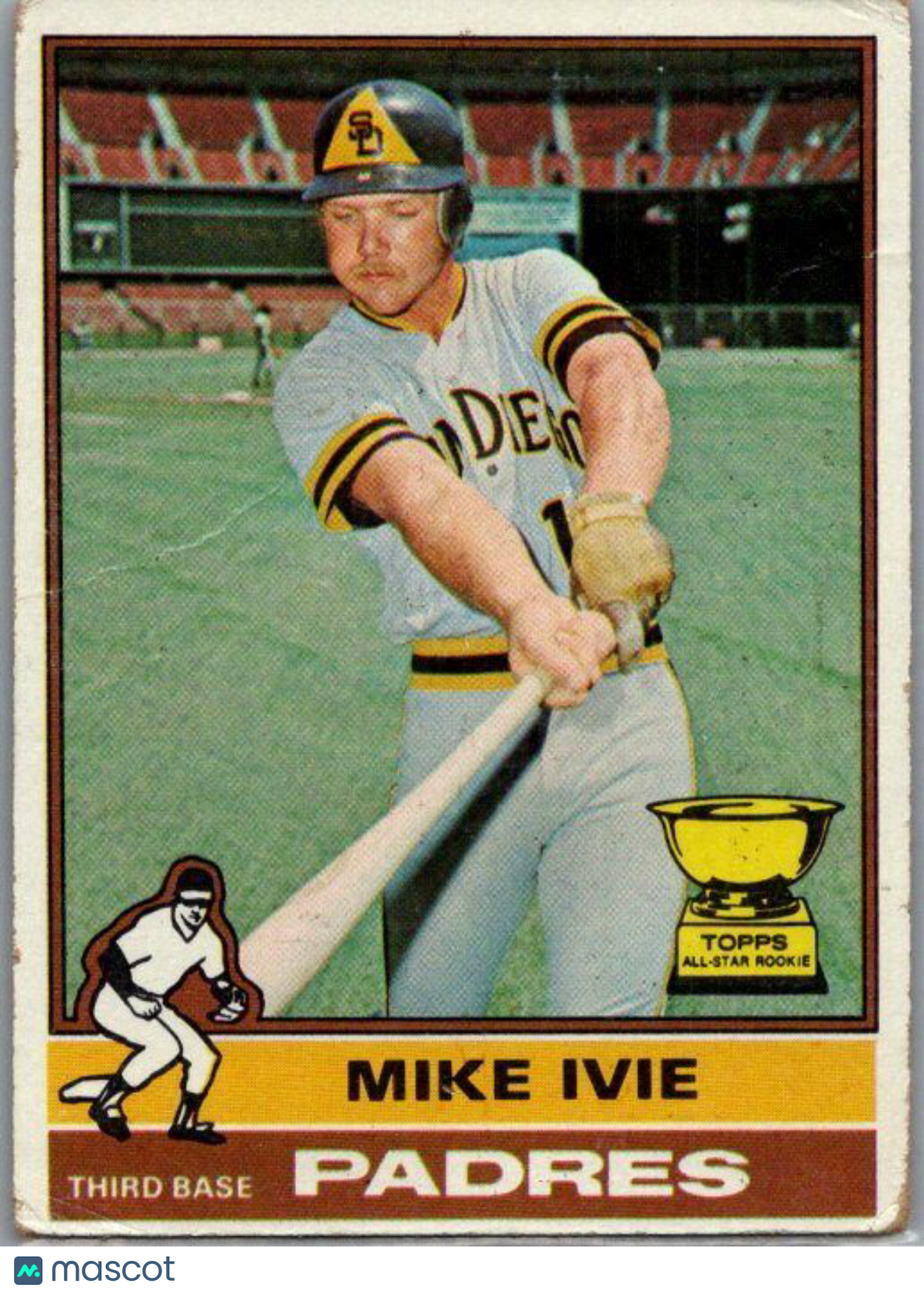 1976 Topps #134 Mike Ivie