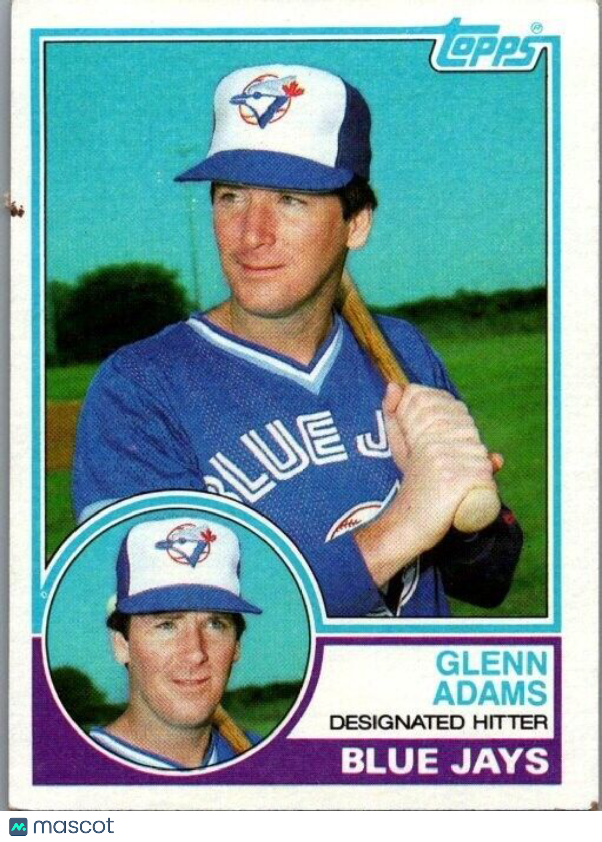 1983 Topps - #574 Glenn Adams