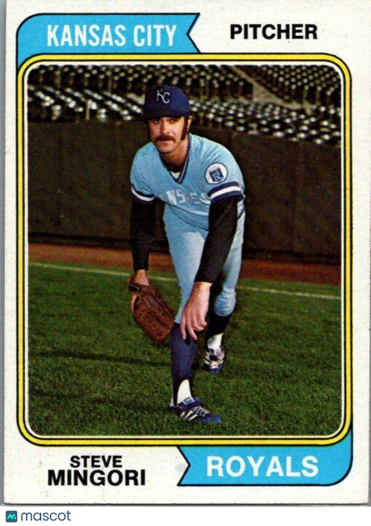 1974 Topps #537 Steve Mingori