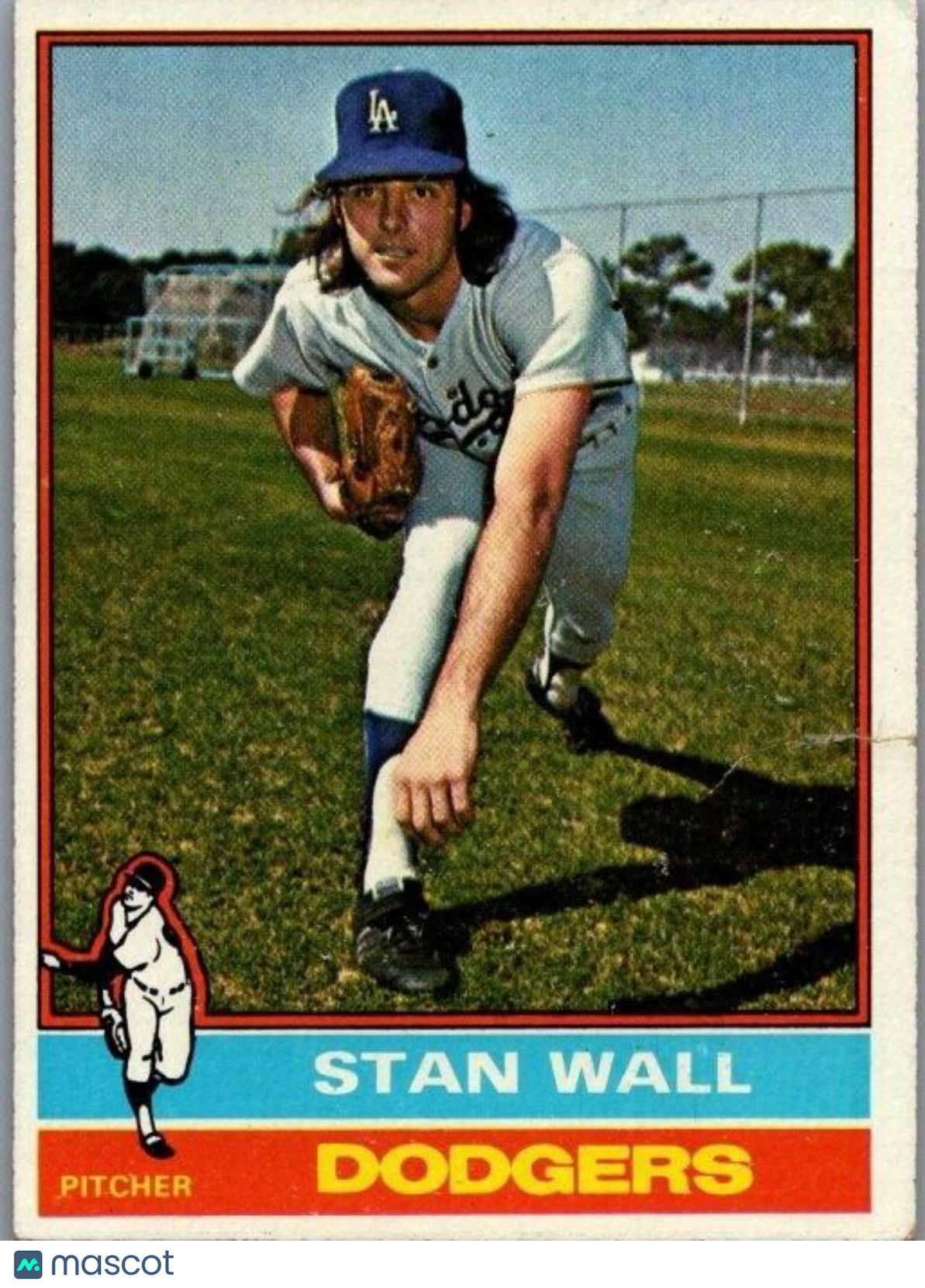 1976 Topps - #584 Stan Wall (RC)