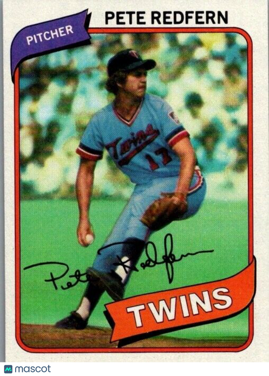 1980 Topps - #403 Pete Redfern