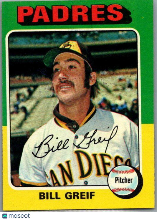 1975 Topps #168 Bill Greif