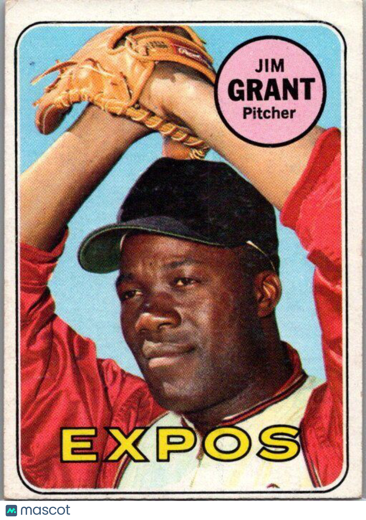 1969 Topps #306 Jim Grant