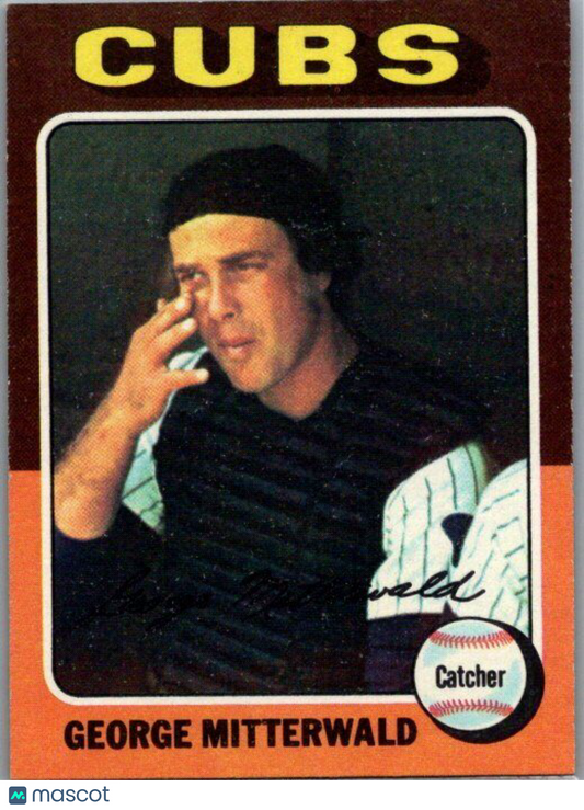 1975 Topps #411 George Mitterwald