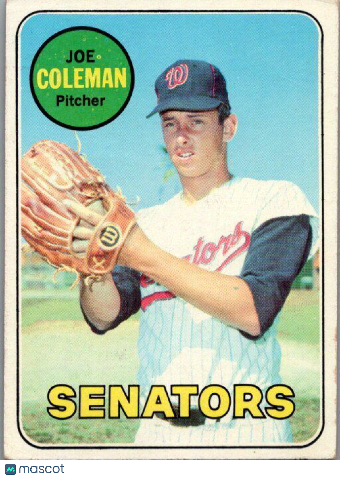 1969 Topps #246 Joe Coleman