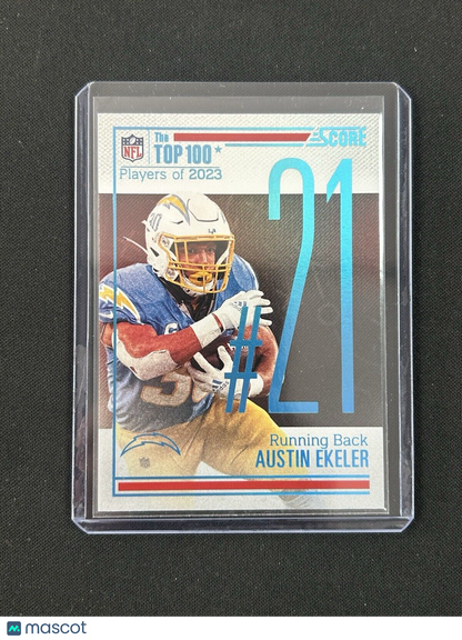 2024 Panini Score Top 100 Players #21 Austin Ekeler CASE HIT