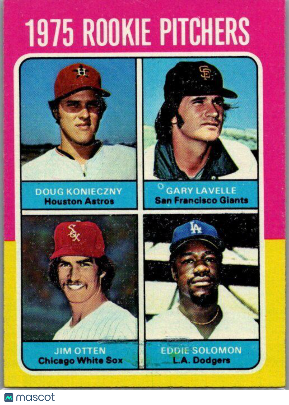 1975 Topps #624 1975 Rookie Pitchers