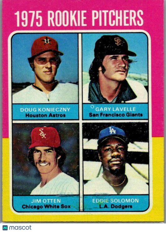 1975 Topps #624 1975 Rookie Pitchers