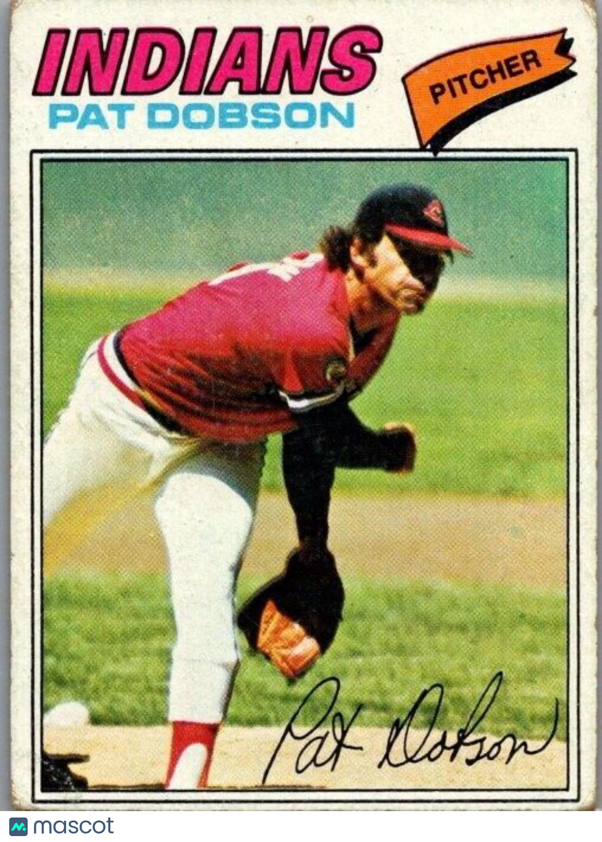 1977 Topps - #618 Pat Dobson