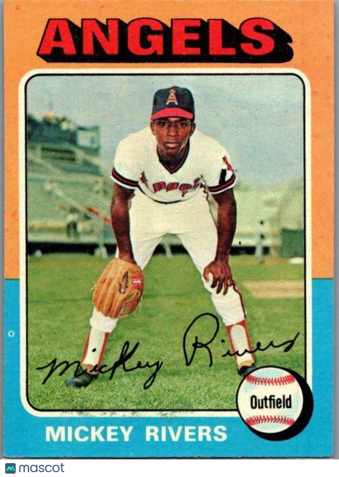 1975 Topps #164 Mickey Rivers