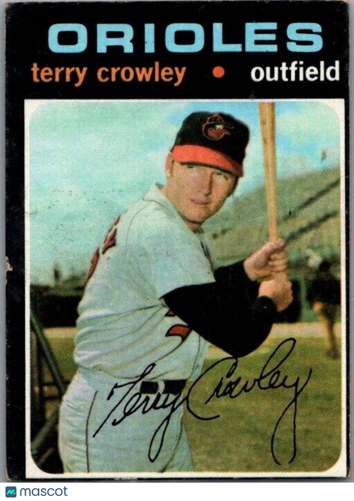 1971 Topps - #453 Terry Crowley