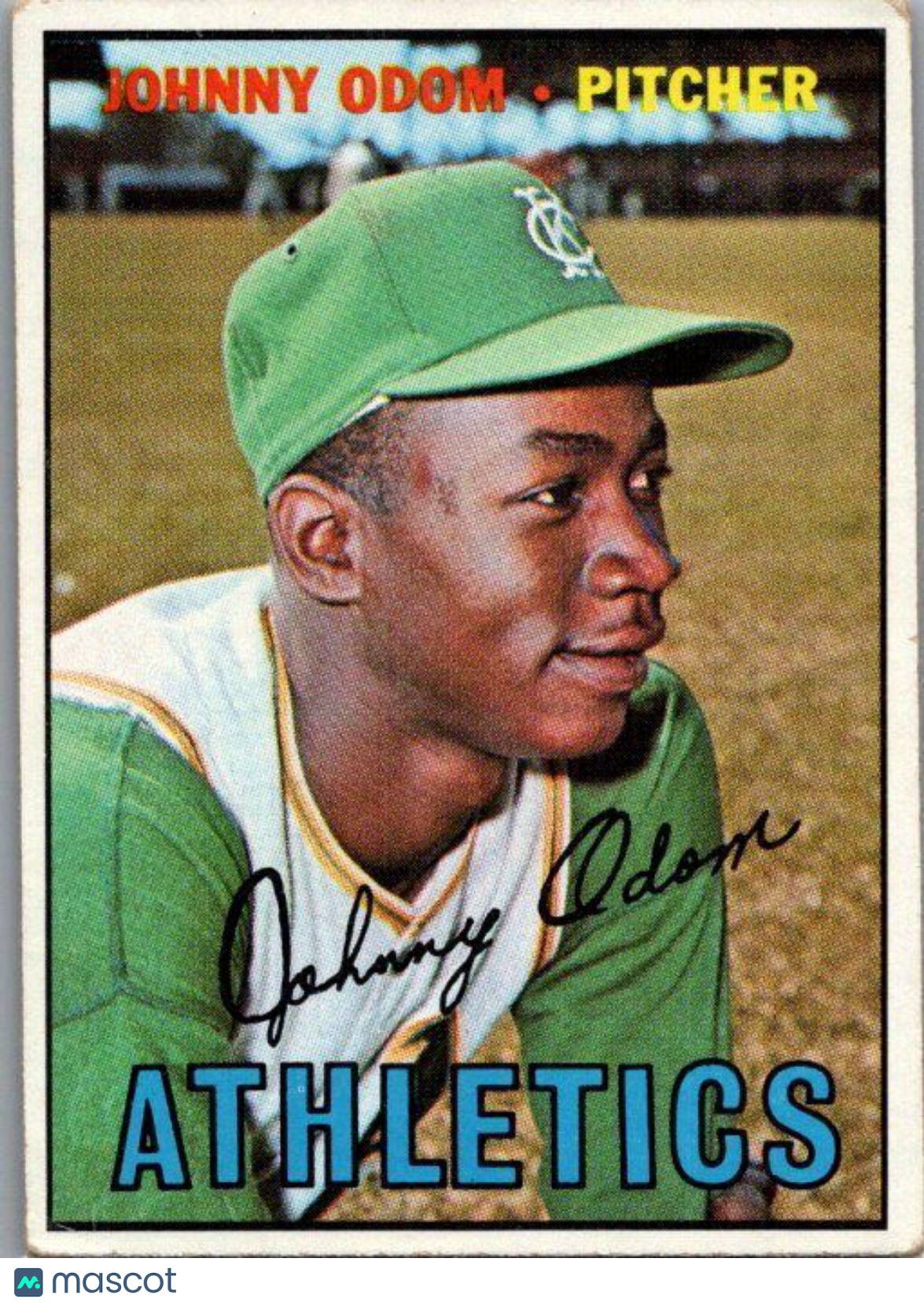 1967 Topps #282 Johnny Odom