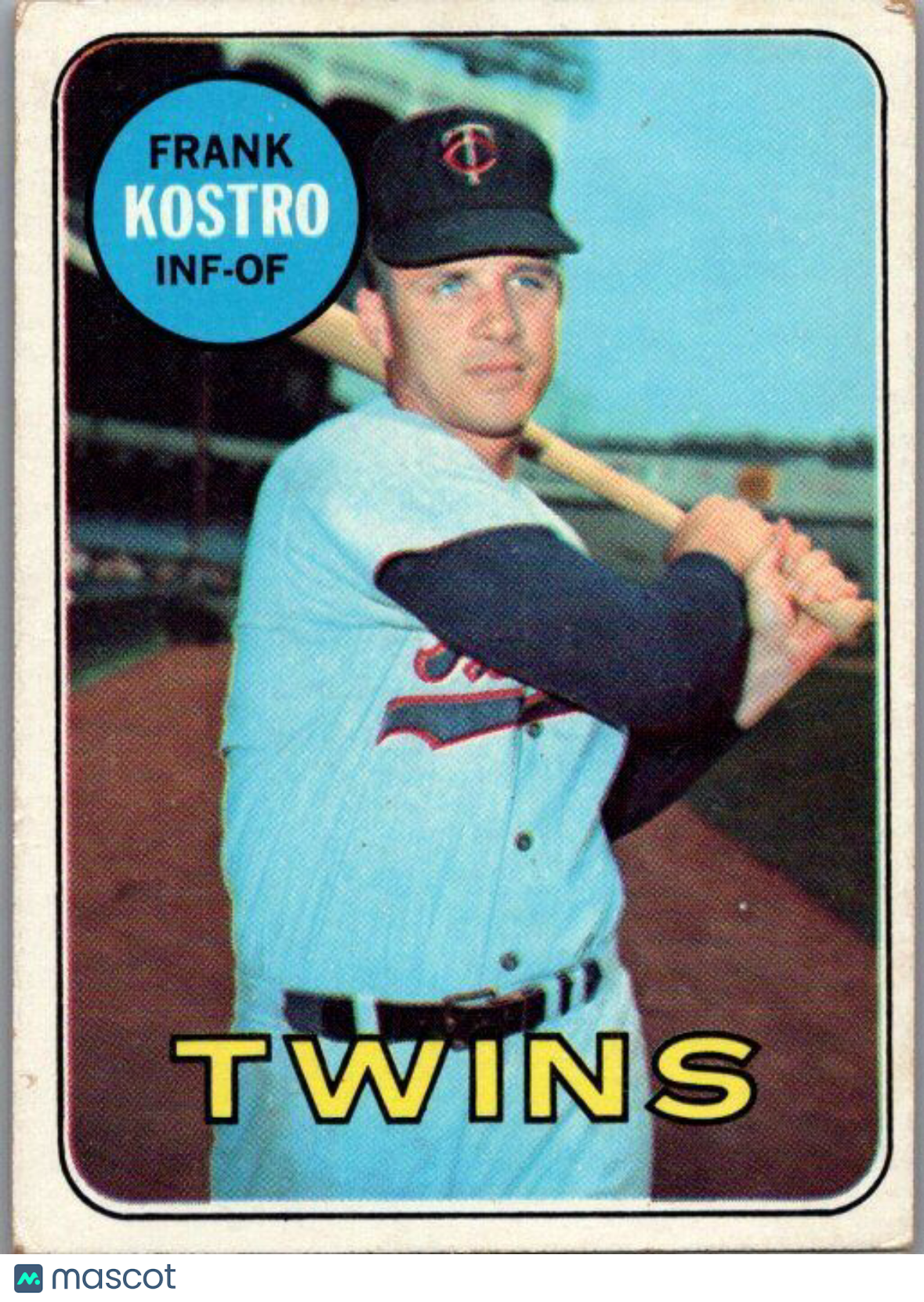 1969 Topps #242 Frank Kostro