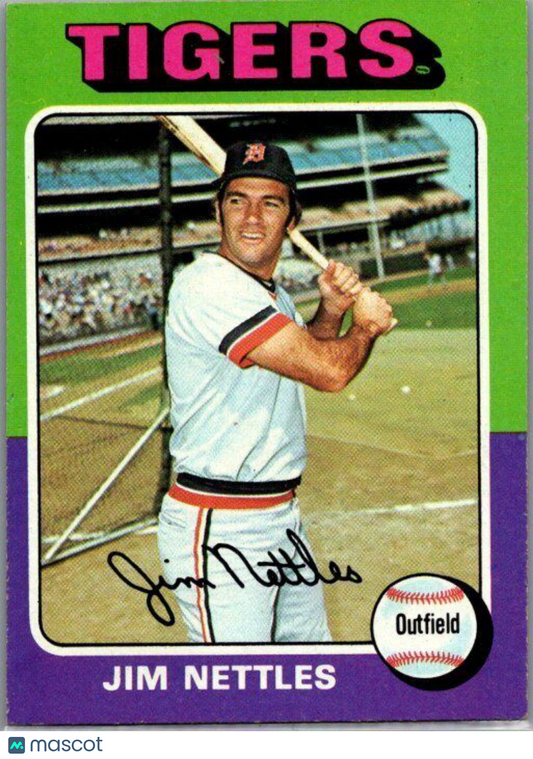 1975 Topps #497 Jim Nettles