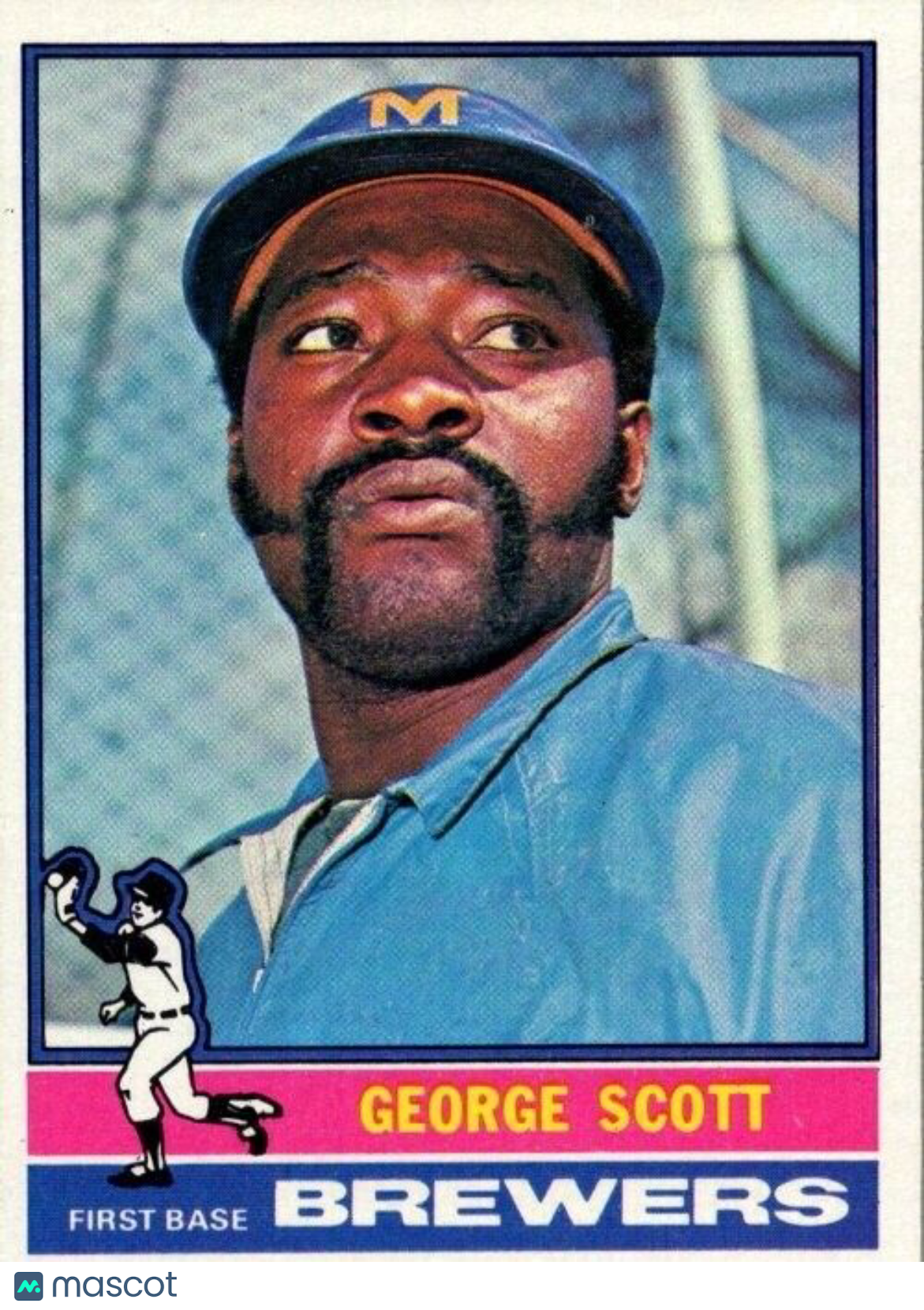 1976 Topps - #15 George Scott