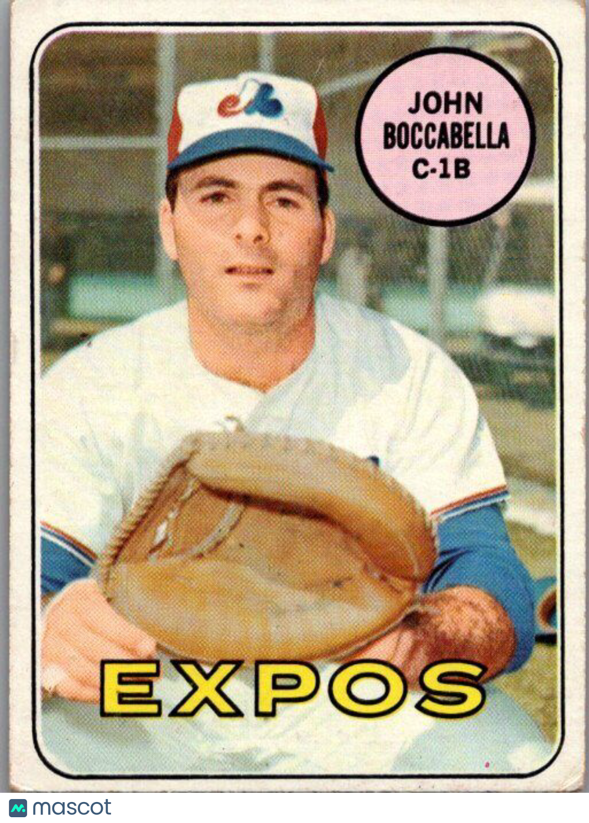 1969 Topps #466 John Boccabella