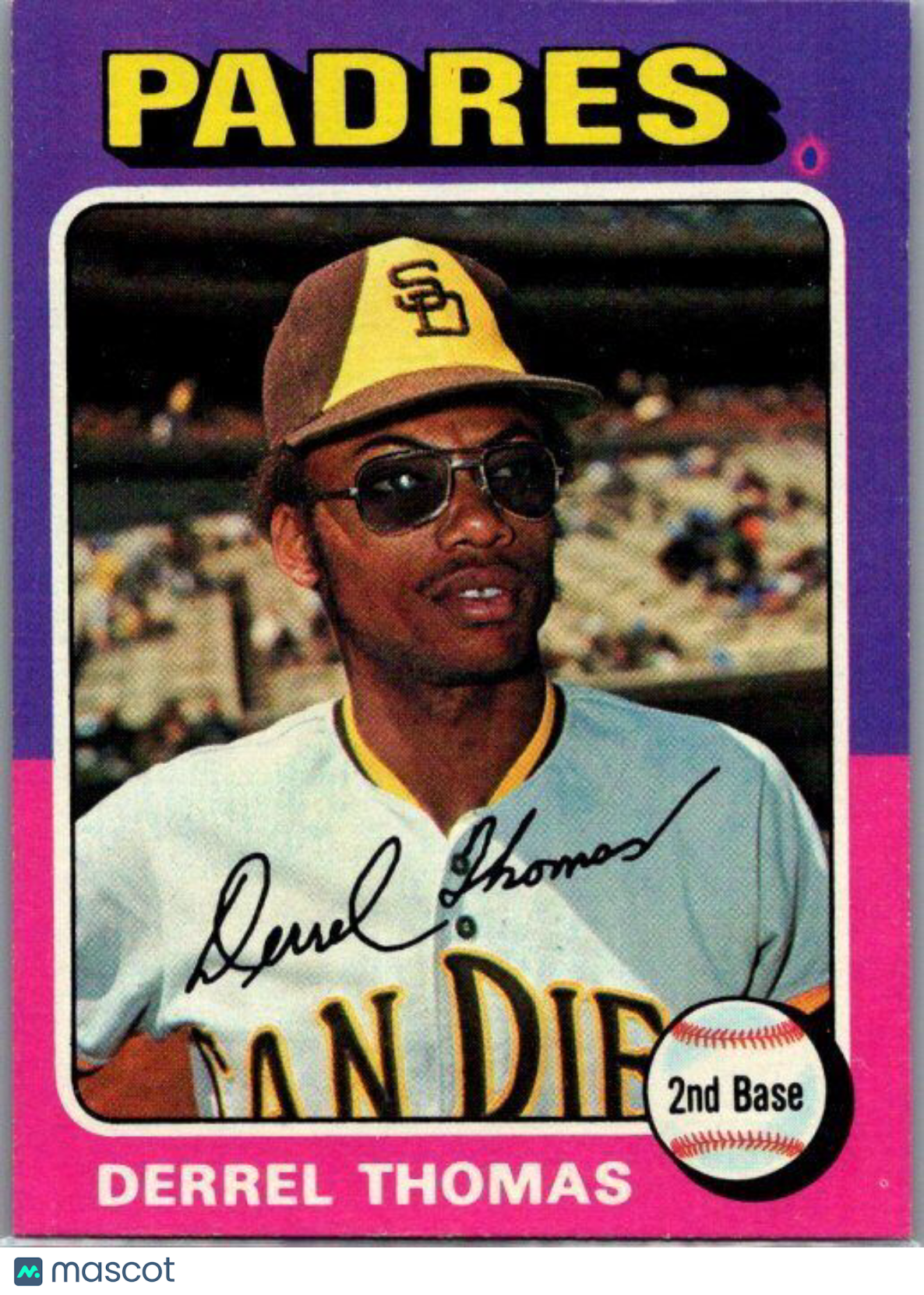 1975 Topps #378 Derrel Thomas