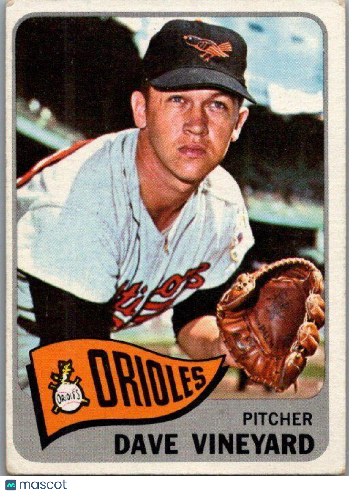 1965 Topps #169 Dave Vineyard